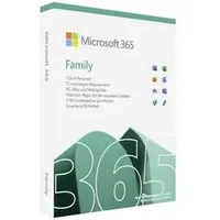 Office 365 Family Vollversion, 6 Lizenzen Android, iOS, Mac, Windows Office-Paket