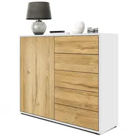 Vladon Kommode, Eiche, 79x74x36 cm, Wohnzimmer, Kommoden & Sideboards,
