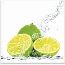 ARTland »Limette mit Spritzwasser« 20x20cm (48997108-0)