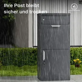 toboli Paketkasten Anthrazit