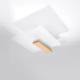 Sollux LAPPO 2 Leuchtmittel 40 cm beige/weiß