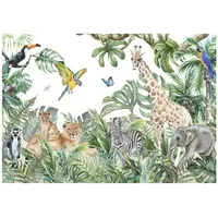 WallArena Fototapete, Mehrfarbig, Papier, Baum/Pflanze/Natur, Rechteckig, 300x210 cm, FSC