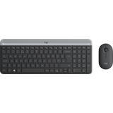 Logitech MK470 Slim Wireless Combo ES Set graphite