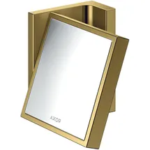 Hansgrohe Rasierspiegel Axor Universal Rectangular neigbar, Wandmont., polished gold optic