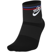 Nike Everyday Essential Knöchelsocken Black/White/Game Royal/University Red 34-38