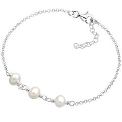 Elli Süßwasserzuchtperlen 925 Sterling Silber 18 Damen 