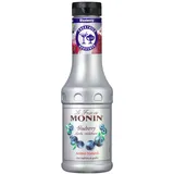Monin Le Fruit Blaubeere - FruchtPüree Mix Blaubeere (1 x 0,5l) – Fruchtpüree mit Blaubeeren – Premium Zutat für Cocktails, Smoothies, Mocktails & Desserts – für Hobby-Barkeeper & Genießer