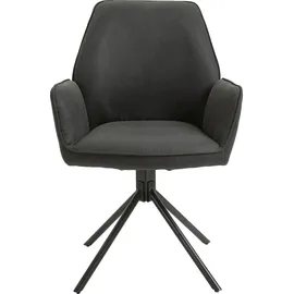 byLIVING Esszimmerstuhl Blair grau 2er Set