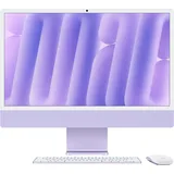 Apple iMac 24" iMac (23,5 Zoll, Apple Apple M4 M4, 8‐Core GPU, 16 GB RAM, 256 GB SSD, Luftkühlung) lila