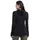 Icebreaker Damen 260 Quantum IV Hoodie Jacke (Größe XL, schwarz)
