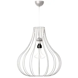 KAYOOM Hängeleuchte "Hängelampe Leonie 110", silber, H: 50cm, Lampen, minimalistisch, modern, harmonisch