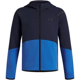 Under Armour Unstoppable Flc Full Zip blue black (403-402-001) L