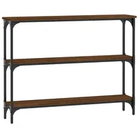 VidaXL Konsolentisch Braun Eichen-Optik 100x22,5x75 cm Holzwerkstoff Modell 1