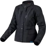 OZONE MOTO Ozone Sahara Lady Textile Motorradjacke für Frauen Ellbogen und Schultern Protektoren Reissa Membrane 10 Belüftungskanäle Reflektierende Elemente Taschen