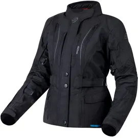 OZONE MOTO Ozone Sahara Lady Textile Motorradjacke für Frauen Ellbogen und Schultern Protektoren Reissa Membrane 10 Belüftungskanäle Reflektierende Elemente Taschen