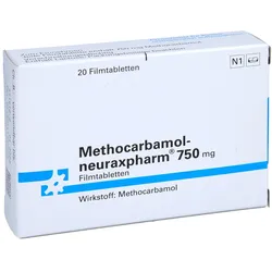 METHOCARBAMOL-neuraxpharm 750 mg Filmtabletten 20 St