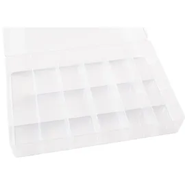 Folia Sortierbox 26,5 x 4 x 18 cm 17-tlg. transparent