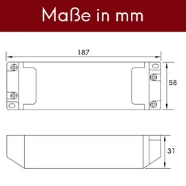 Kalb Material Für Möbel kalb Lineara Netzteil 80W 24VDC Flachnetzteil mit Anschlusskabeln