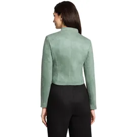 Betty & Co Jackenblazer BETTY & CO "Damen mit Stehkragen", Damen, Gr. 44, mintgrün, Obermaterial: 95% Polyester, 5% Elasthan. Futter: 100% Polyester, tailliert kurz, Blazer, Material