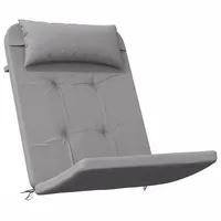 VidaXL Adirondack-Auflagen 2 Stk. Grau Oxford-Gewebe