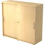 Hammerbacher Schiebetürenschrank V1753S/3/3/RE ahorn 2 Fachböden 120,0 x 40,0 x 110,0 cm
