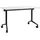 Beliani Zusammenklappbarer Schreibtisch CAVI 120 x 60 cm Weiß