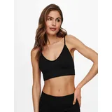 Only ONLVICKY RIB SEAMLESS V-NECK TOP NOOS