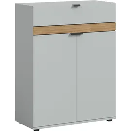 xonox.home Naro 75 x 98 x 37 cm grau / grau