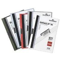 Durable Klemmhefter DURACLIP weiß, 25 St.