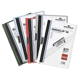Durable Klemmhefter DURACLIP weiß, 25 St.
