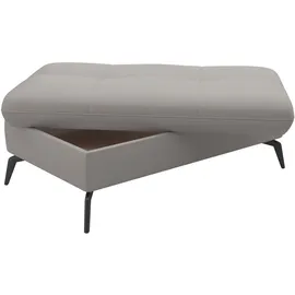 sit&more Polsterhocker Amica mit Stauraum 102 x 47 x 69 cm Grau