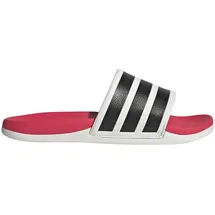 adidas Adilette Comfort 2.0 Schwarz/Weiß/Rot 42