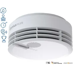 Hekatron Genius Plus Rauchmelder mit Klebepad 10-Jahres Rauchwarnmelder