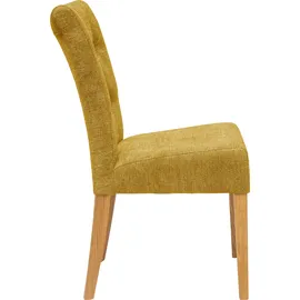 Home Affaire Polsterstuhl Queen (Set), 6 St., Feinstruktur, Esszimmerstuhl mit Knopfheftung, 2er, 4er oder 6er-Set