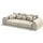 s-style möbel BIGSOFA Levana 5 Sitzer Beige Cord-Stoff