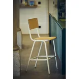 Barhocker Zero Bar Weiß/Eiche
