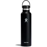 Hydro Flask Standard Mouth 710ml Thermosflasche - Black - One Size