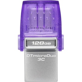 Kingston DataTraveler microDuo 3C G3 128GB, USB-A 3.0/USB-C 3.0 (DTDUO3CG3/128GB)