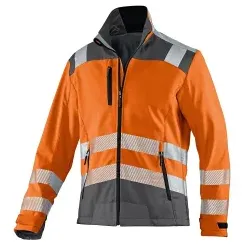 Kübler® Warnschutz Softshelljacke REFLECTIQ 1 Stück, Größe: 4XL