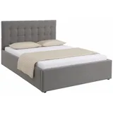 Home Affaire »Hamar, Knopfsteppung im Kopfteil, bis 250 KG belastbar«, (3 Breiten: 100cm/ 140cm/ 180cm), in verschiedenen Größen und Stoffen und Farben