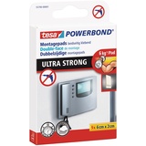 Tesa Powerbond ULTRA STRONG doppelseitige Klebepads tesa® Weiß (L x B) 60mm x 20mm
