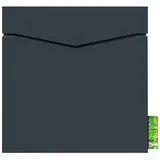 Mocavi Qualitäts-Briefkasten mit Zeitungsrolle, wetterfest, rostfrei, Premium aus Europa, MOCAVI Box 710