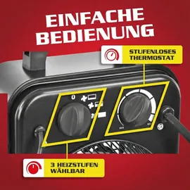 Hecht 3500 3000 W Schwarz