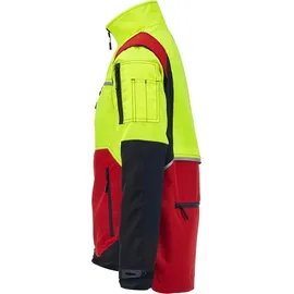 KOX Forstjacke Transform Rot/Gelb Größe 66/68 - Weiß