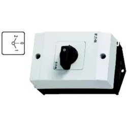 Eaton 207112 Universal-Steuerschalter, T0, 20 A, Aufbau, 3 Baueinheit(en), Kontakte: 6, Stellschalter mit 3 Stellungen, 45 °, rastend, 2-0-1,