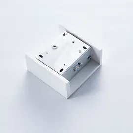 LINDBY Anneke (2 flammig) 12,5 cm Weiß