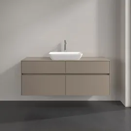 Villeroy & Boch Waschtischunterschrank 140 x 54,8 x 50 cm Taupe