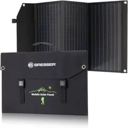 BRESSER Mobiles Solar-Ladegerät 90 Watt mit USB- u. DC-Anschluss EINHEITSGRÖSSE