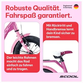 S'COOL niXe 18 Zoll RH 28 cm rosa