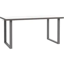 Forte Schreibtisch Keflavik Weiß